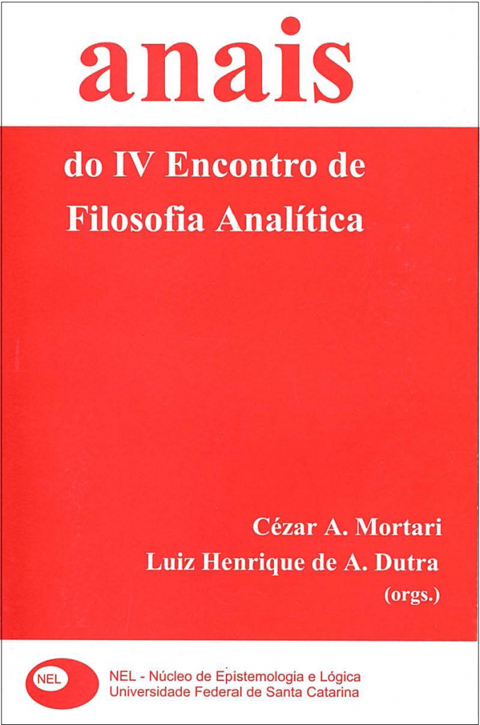 Filosofia e Epistemologia I a IV